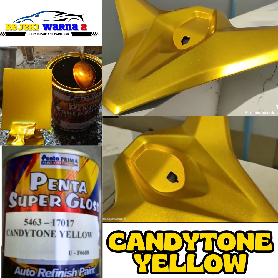 Cat Candy Gold/ Kuning Yellow- Penta Gloss