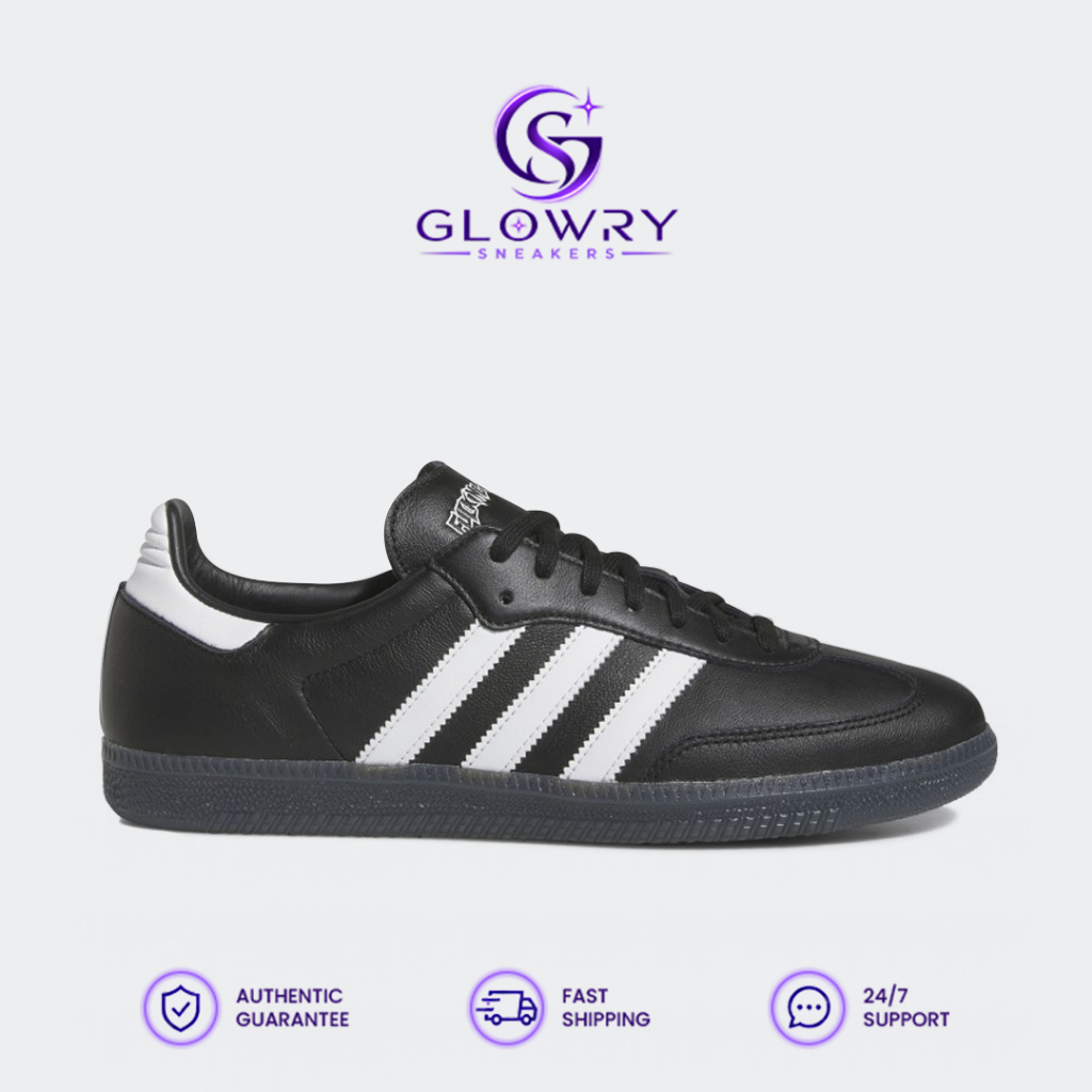 Glowry Sneakers - Sepatu Adidas Samba OG Fucking Awesome FA Black Sneakers Casual Authentic