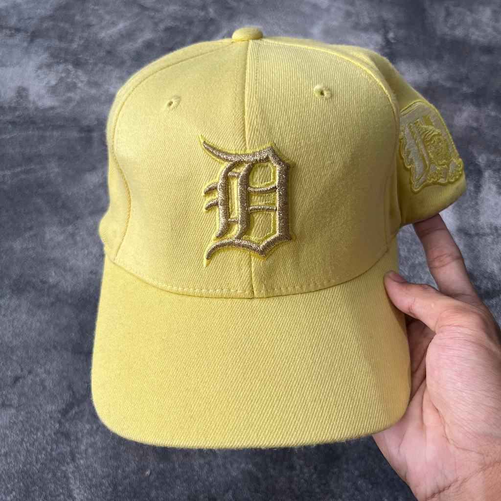Topi MLB Detroit Tigers D Kuning Cap Major League Baseball Original