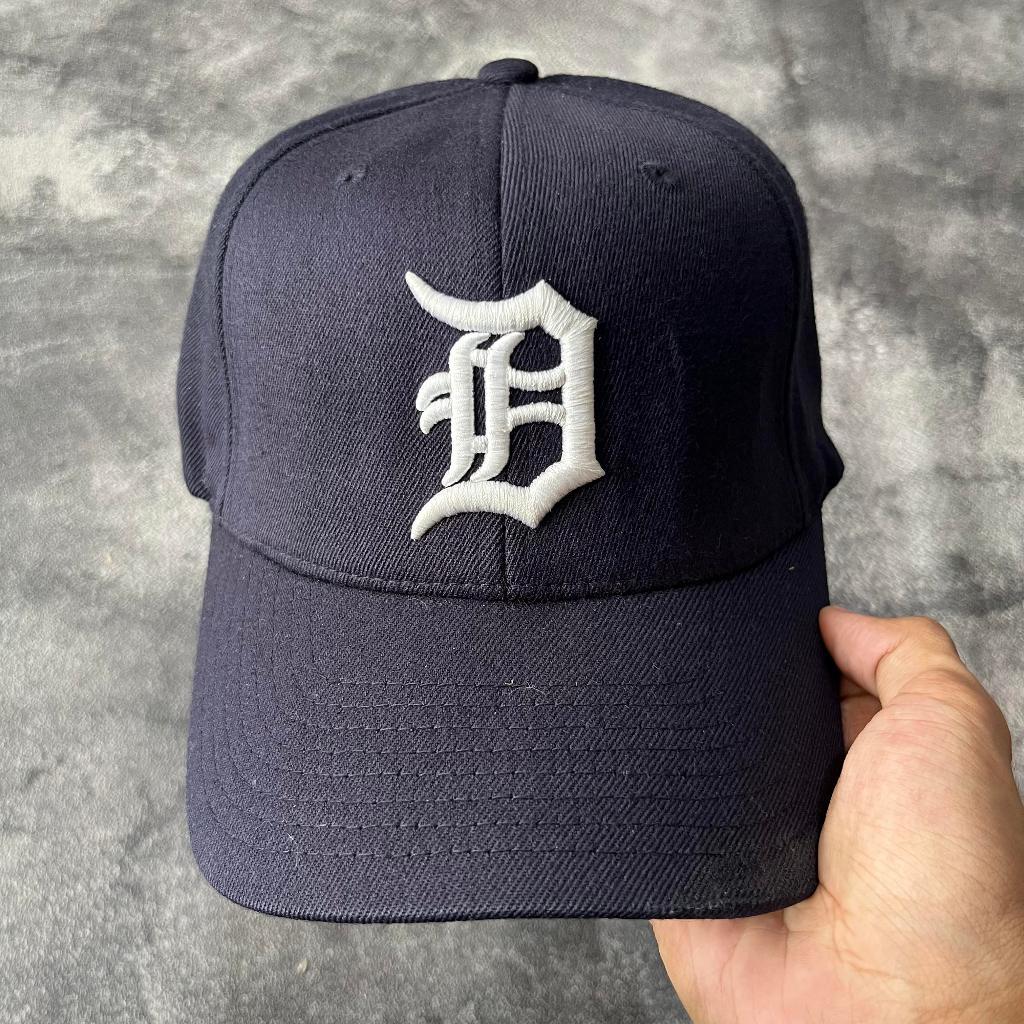 Topi MLB Detroit Tigers D Navy Cap Major League Baseball Original
