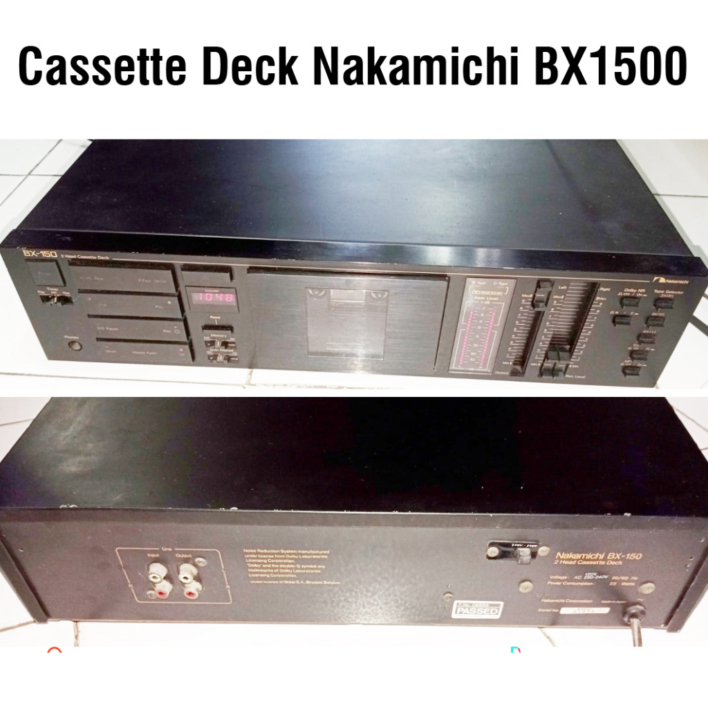 Cassette deck Nakamichi BX150