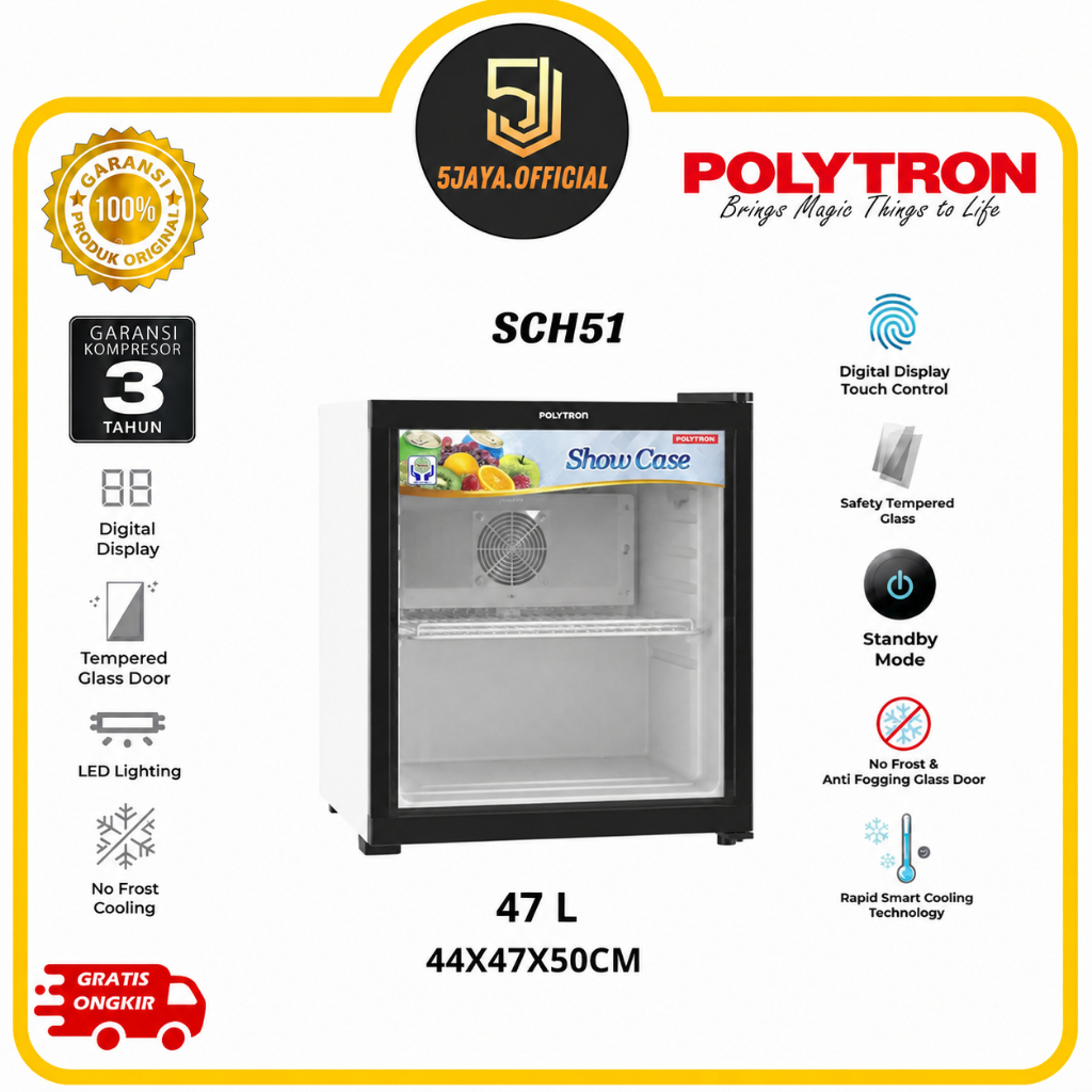 Showcase Polytron Mini 50Liter - SCH51