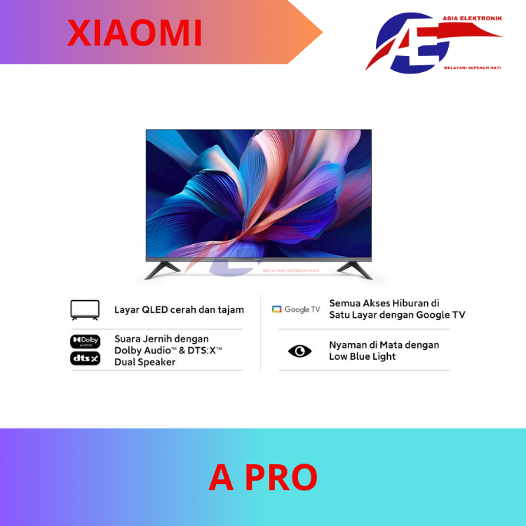 LED TV Xiaomi A 65 Pro | Smart tv 65 Inch | Google Tv