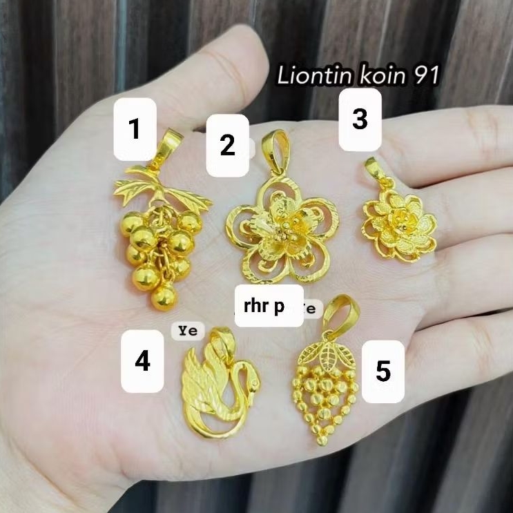 Liontin Koin 91
