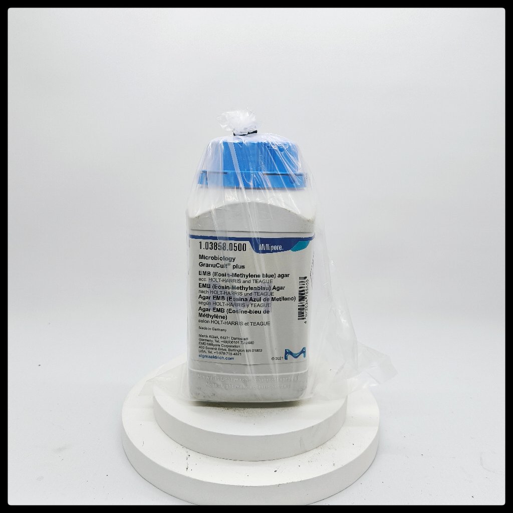 EMB ( eosin - methylene blue ) Agar MERCK 103858 500GR (ORIGINAL)