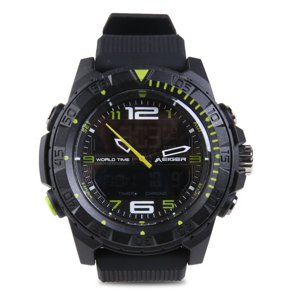 Jam Tangan Pria Analog Watch Eiger Baitou 910003358 Grey