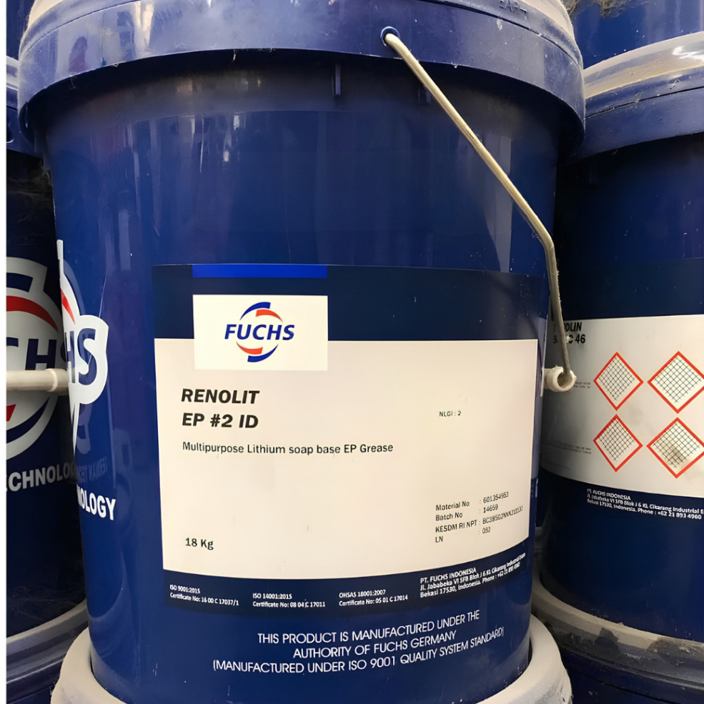 Fuchs Renolit EP 2 Grease - Kemasan Pail 18kg Gemuk EP2