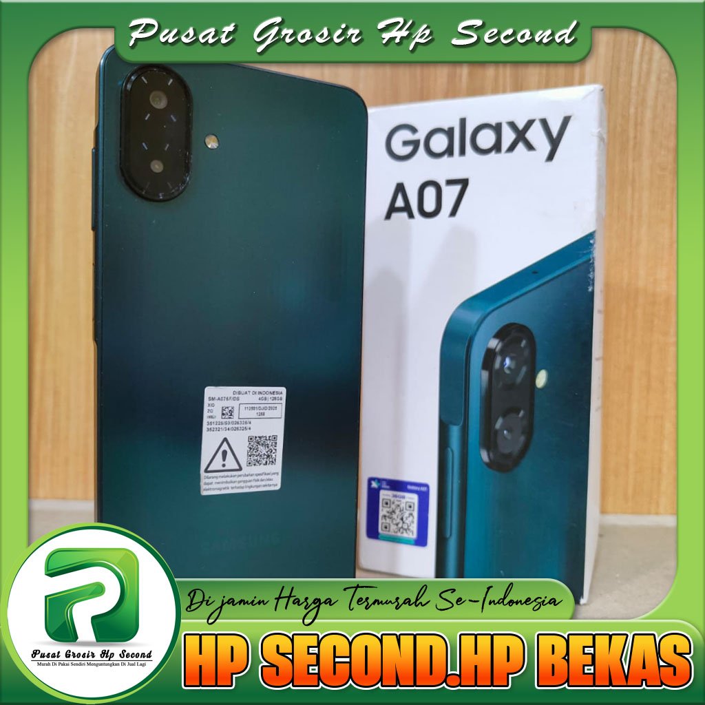 Samsung Galaxy A07 4G Ram 4/64GB | Ram 4/128GB | Ram 6/128GB | Ram 8/256GB | 5G Ram 6/128GB ( Second