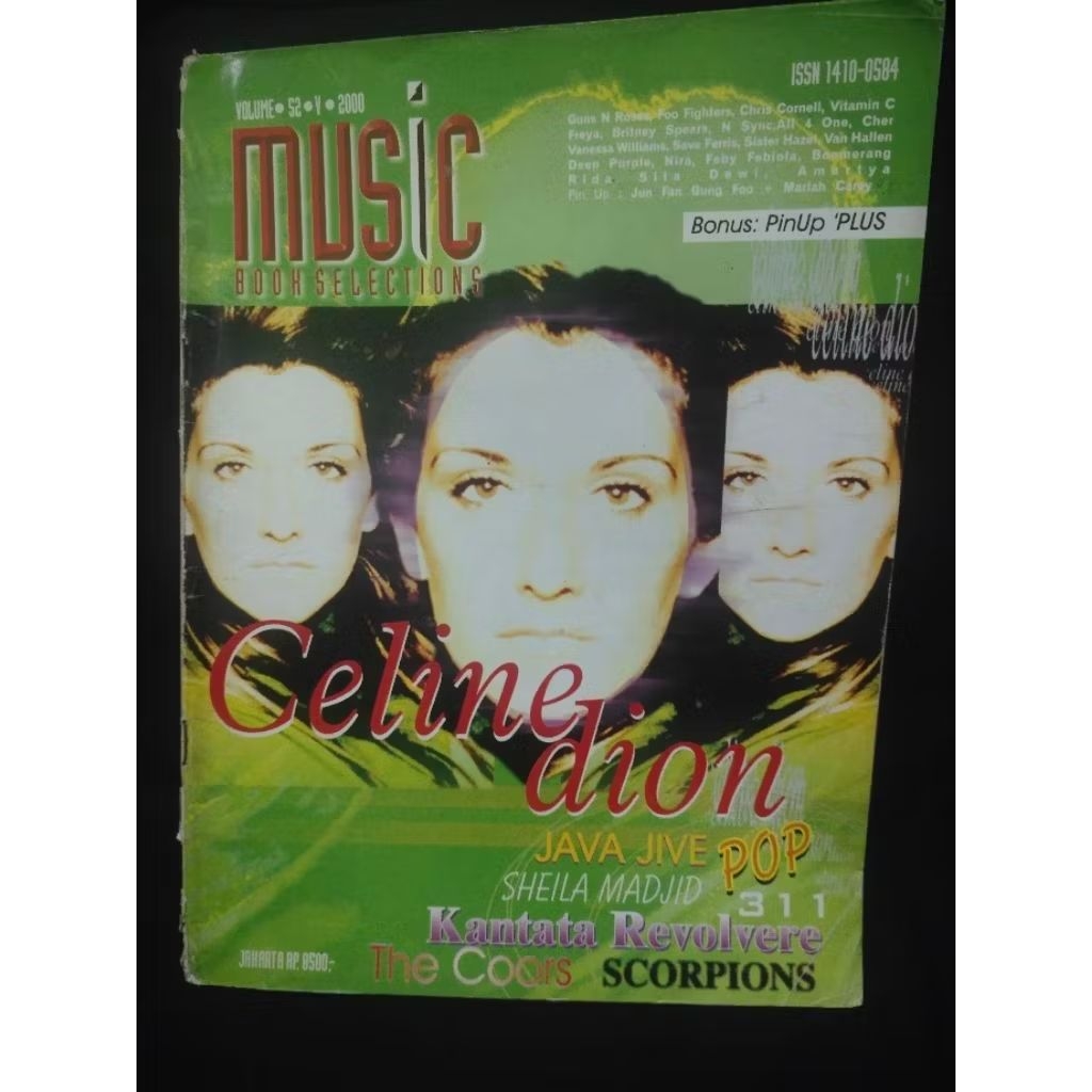 Majalah Music Cover Celin Dion,  Chord lagu Kantata Revolvere