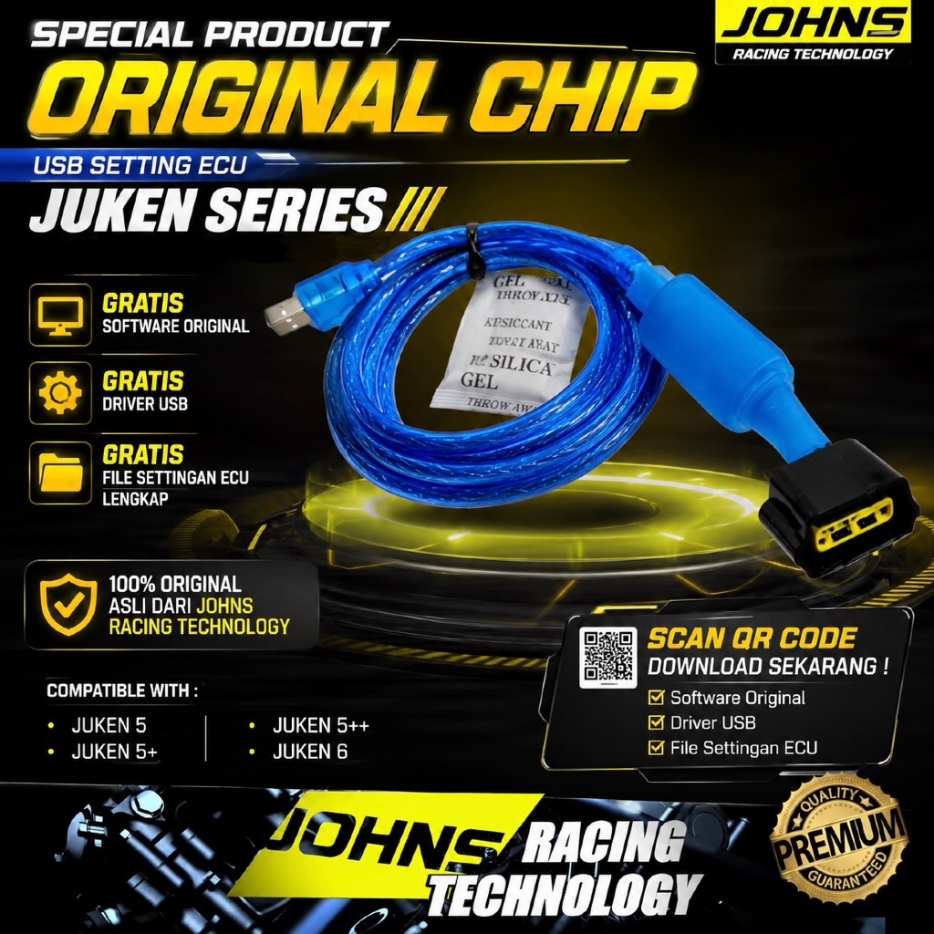KABEL USB ECU BRT JUKEN 5 JUKEN 5++ JUKEN 6