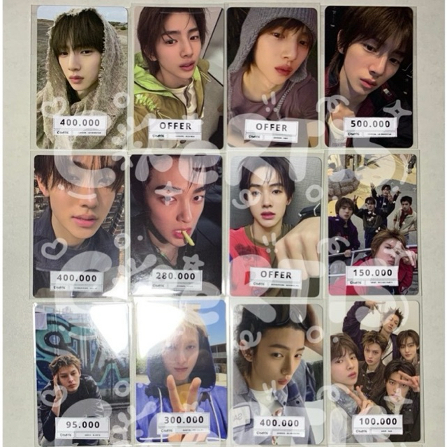 [BACA DESKRIPSI] PHOTOCARD OFFICIAL CORTIS | MARTIN JAMES JUHOON SEONGHYEON KEONHO | READY INA