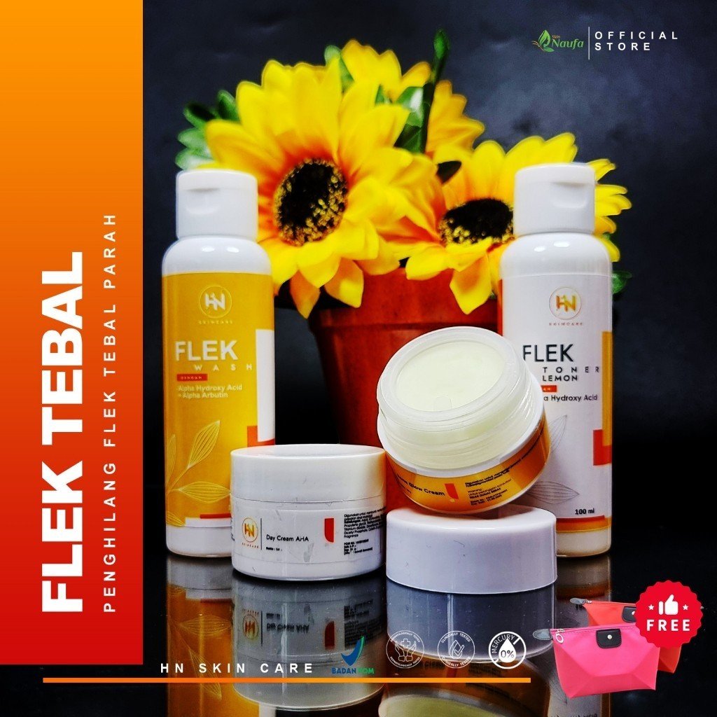 HN Skincare Paket Flek Booster Untuk Kulit Wajah Samarkan Flek