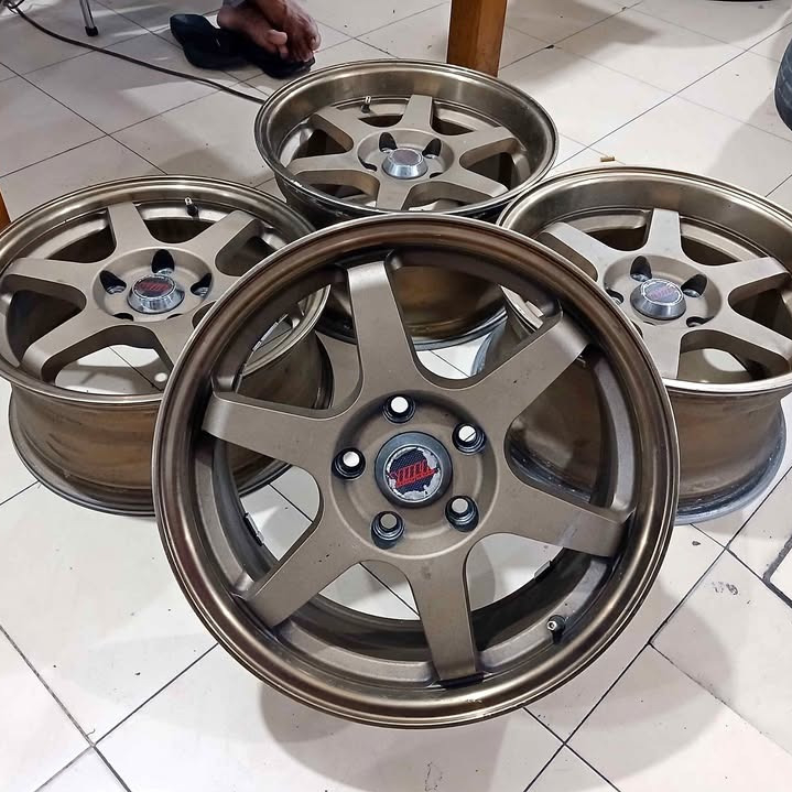 Velg Bekas Racing TE37 Ring 16x7/8,5 Pcd 5x114 Et 38/30 Bronze