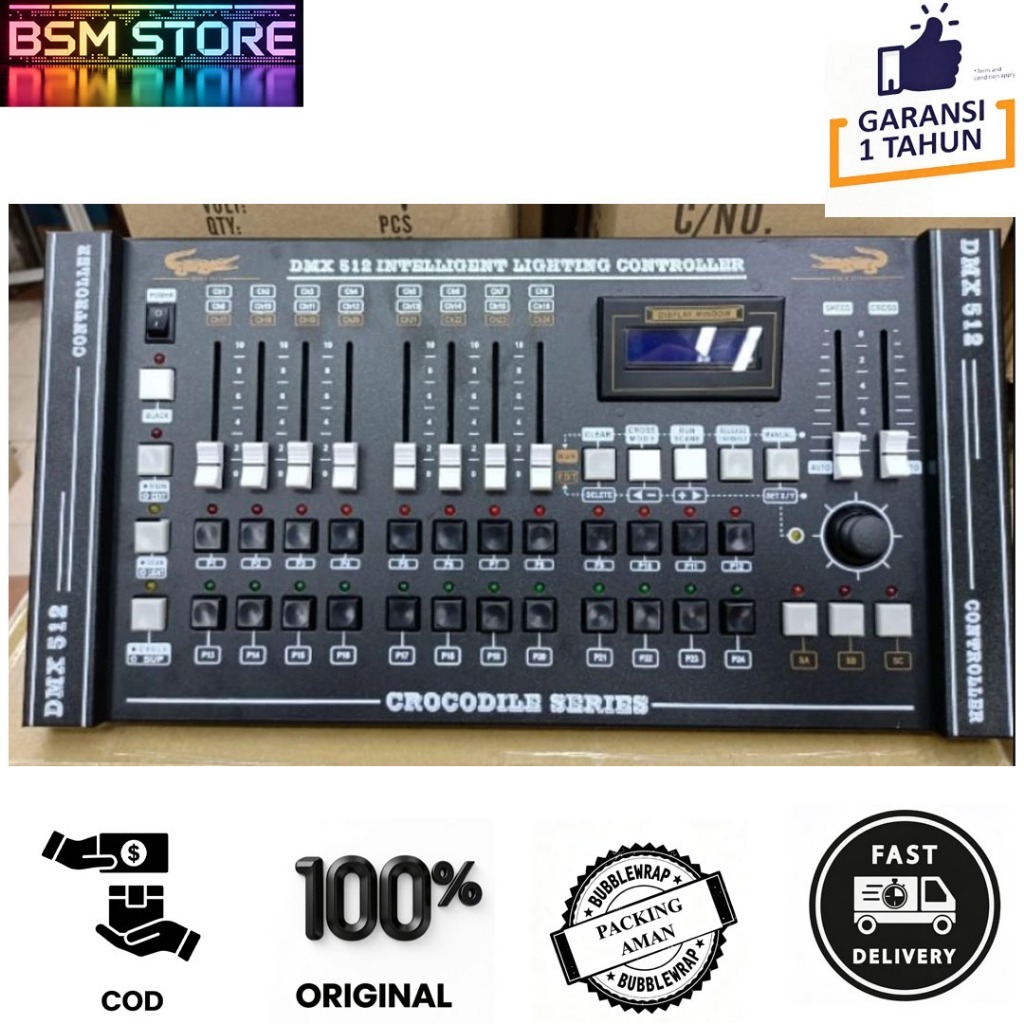 MIXER LIGHTING PANGGUNG TYPE CROCODILE