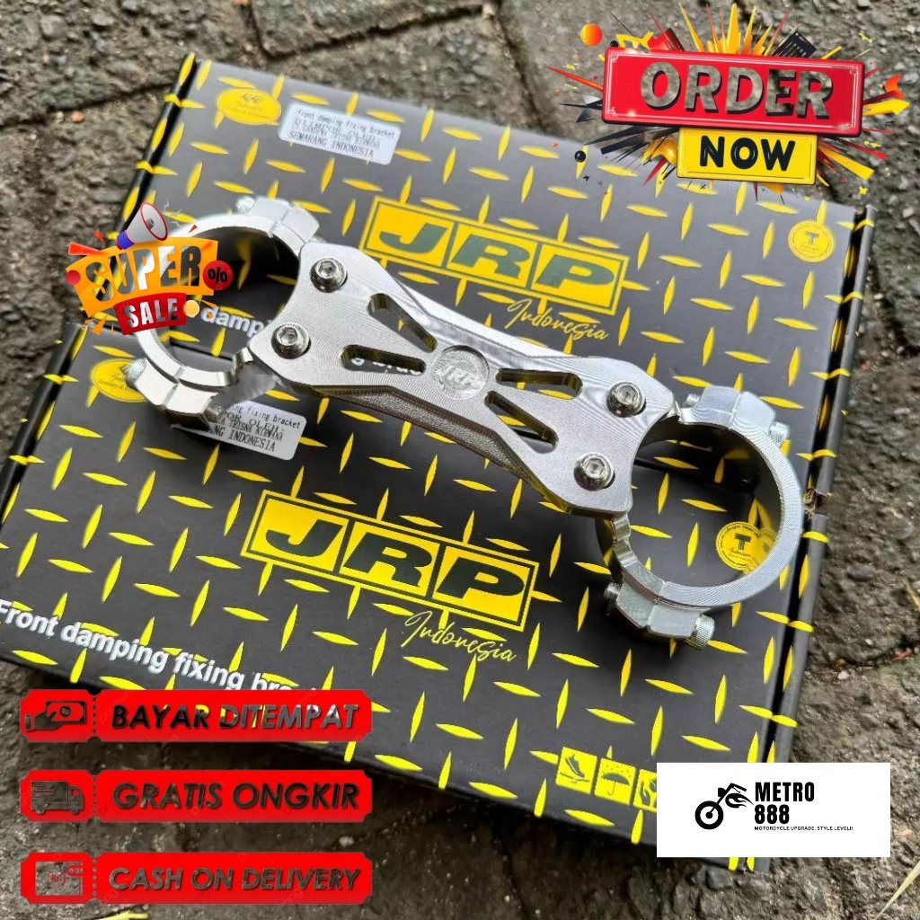 JRP Stabilizer Fork Borgol shcok Stabiliser Shock Depan JRP Yamaha Rx King Fu CNC