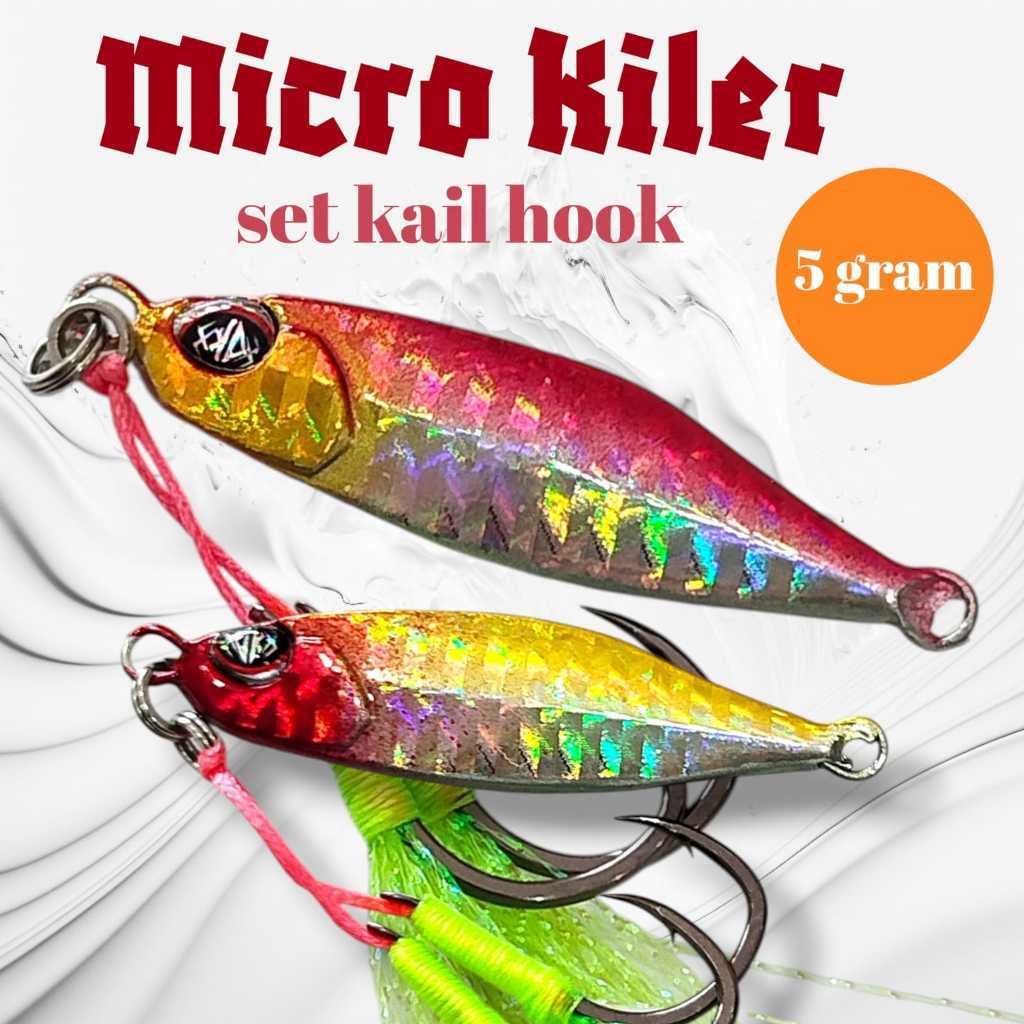 MICRO KILER 5GRAM SEAT ASIST HOKS MICRO JIG 5G UMPAN JIG 5G