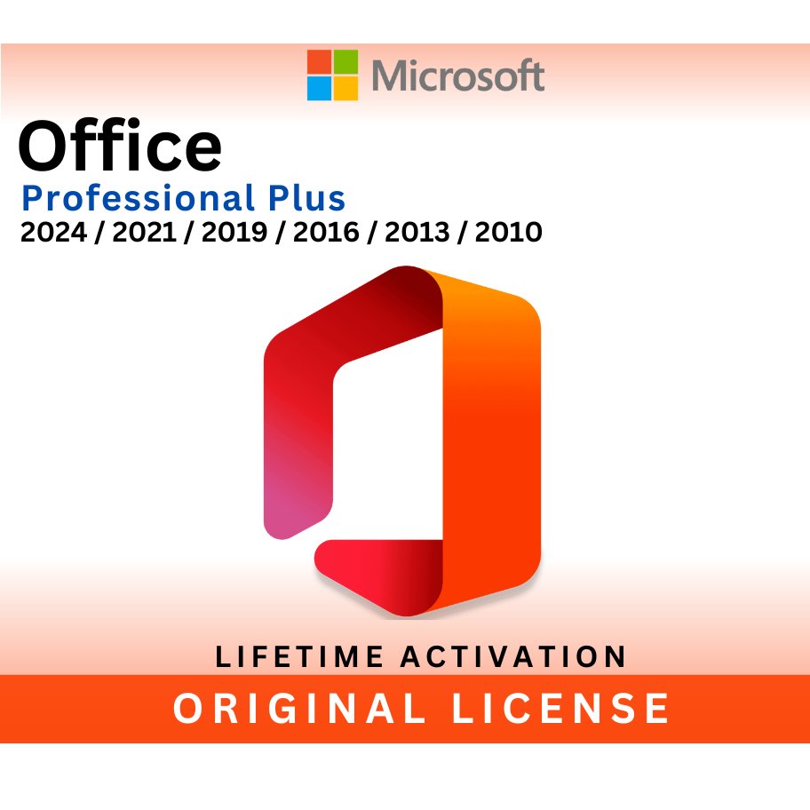 Office 2024 | 2021 | 2019 | 2016 | 2013 | 2010 ProPlus - Original Lifetime