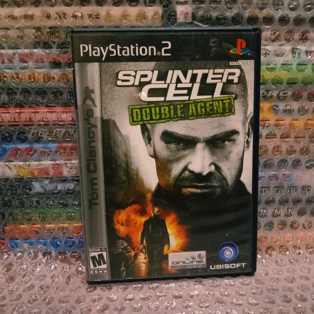 Game PS2 Original Splinter Cell Double Agent US