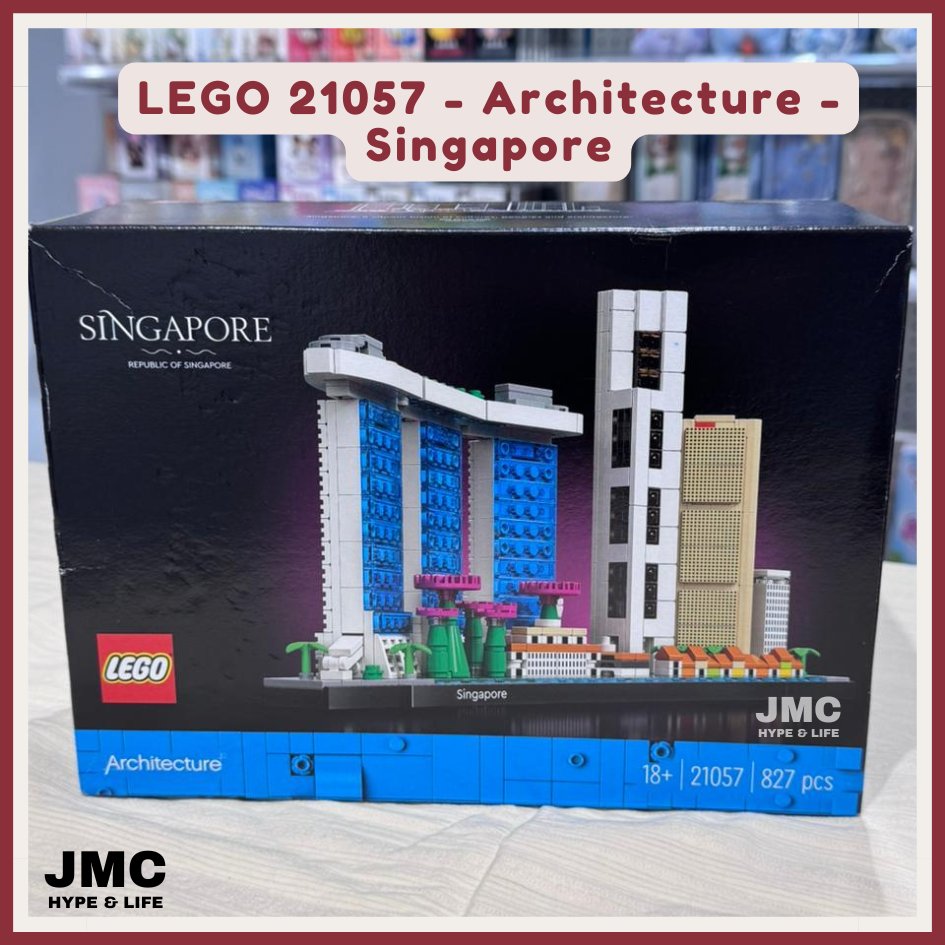 JMC HYPE (NEW SEALED) LEGO 21057 - Architecture - Singapore | Skyline Collection | Bricks | Blocks