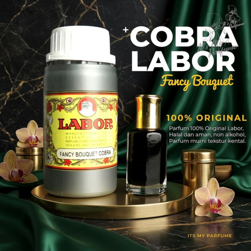 PARFUM MINYAK MISIK COBRA ASLI ORIGINAL LABOR MURNI TANPA CAMPURAN