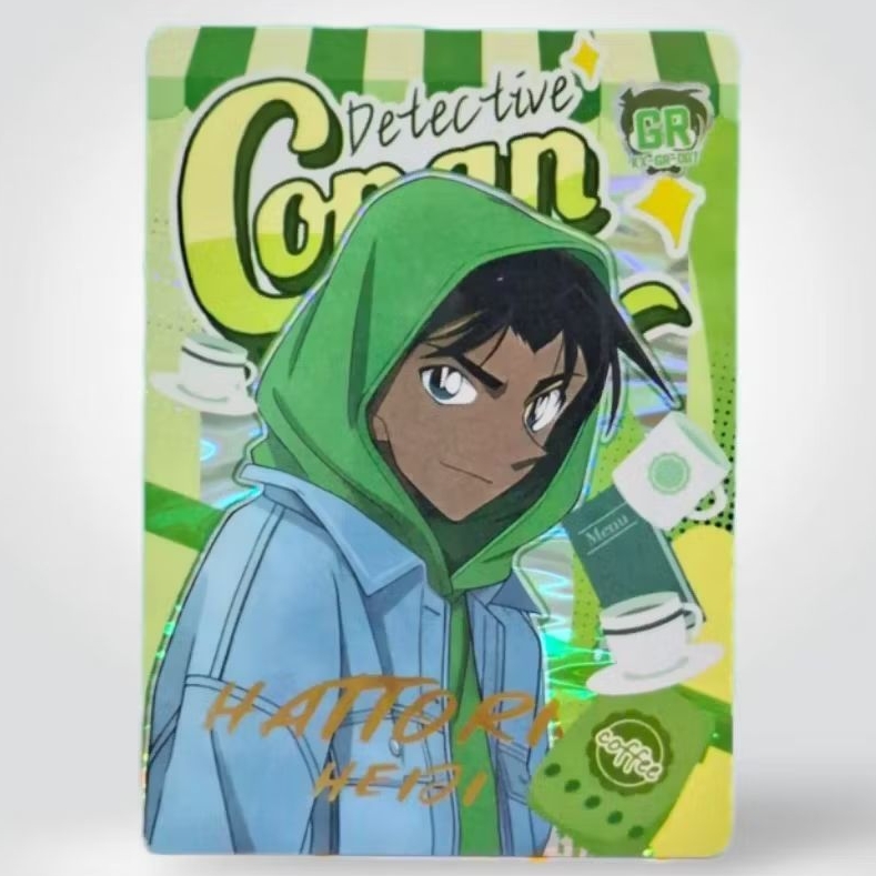 Kartu CCG Detective Conan Heiji Hattori GR 007