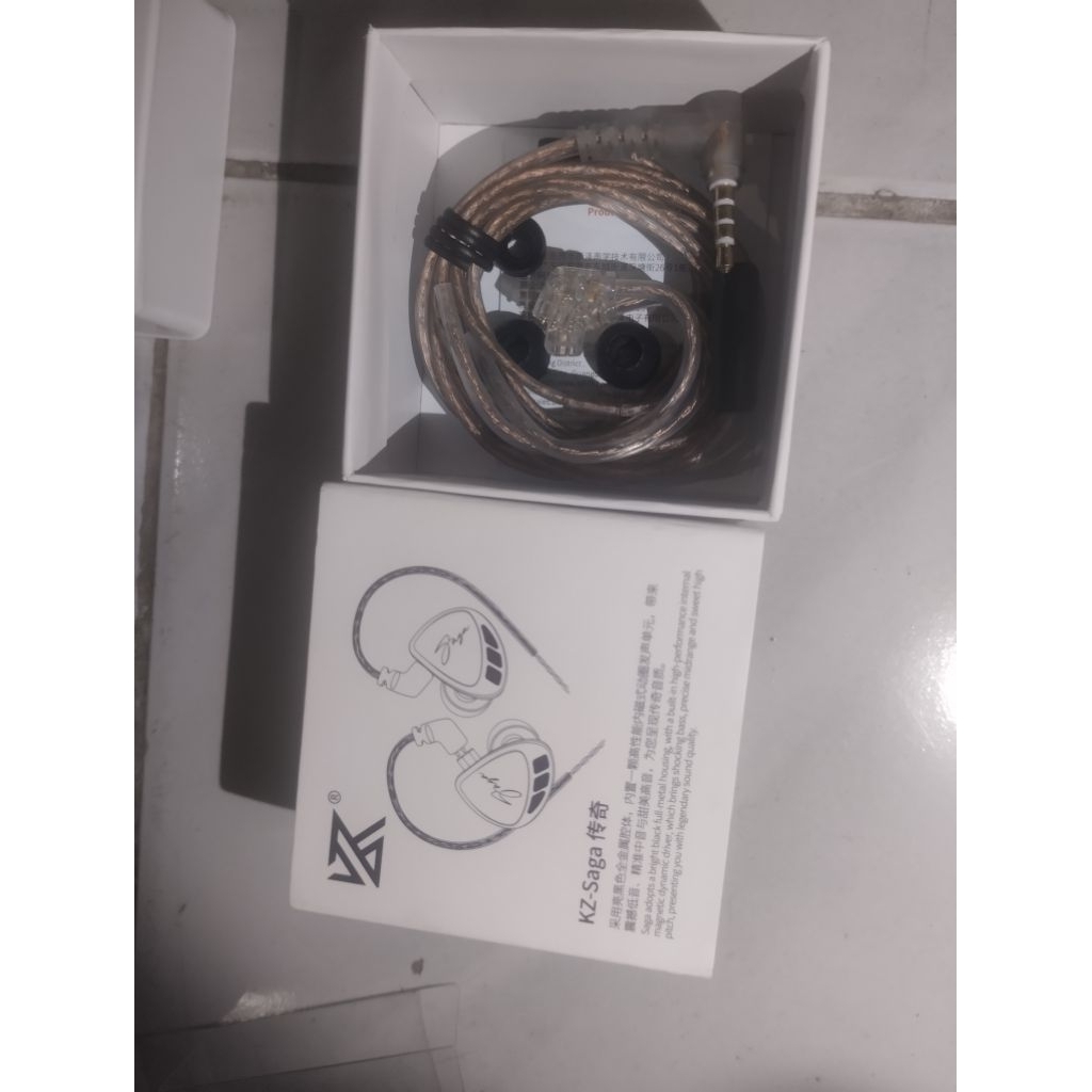 aksesoris kz saga without iem