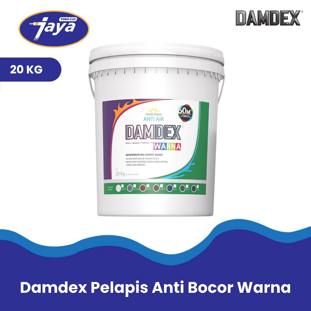 Damdex Pelapis Anti Bocor Semua Warna 20KG 20 Kg Pail