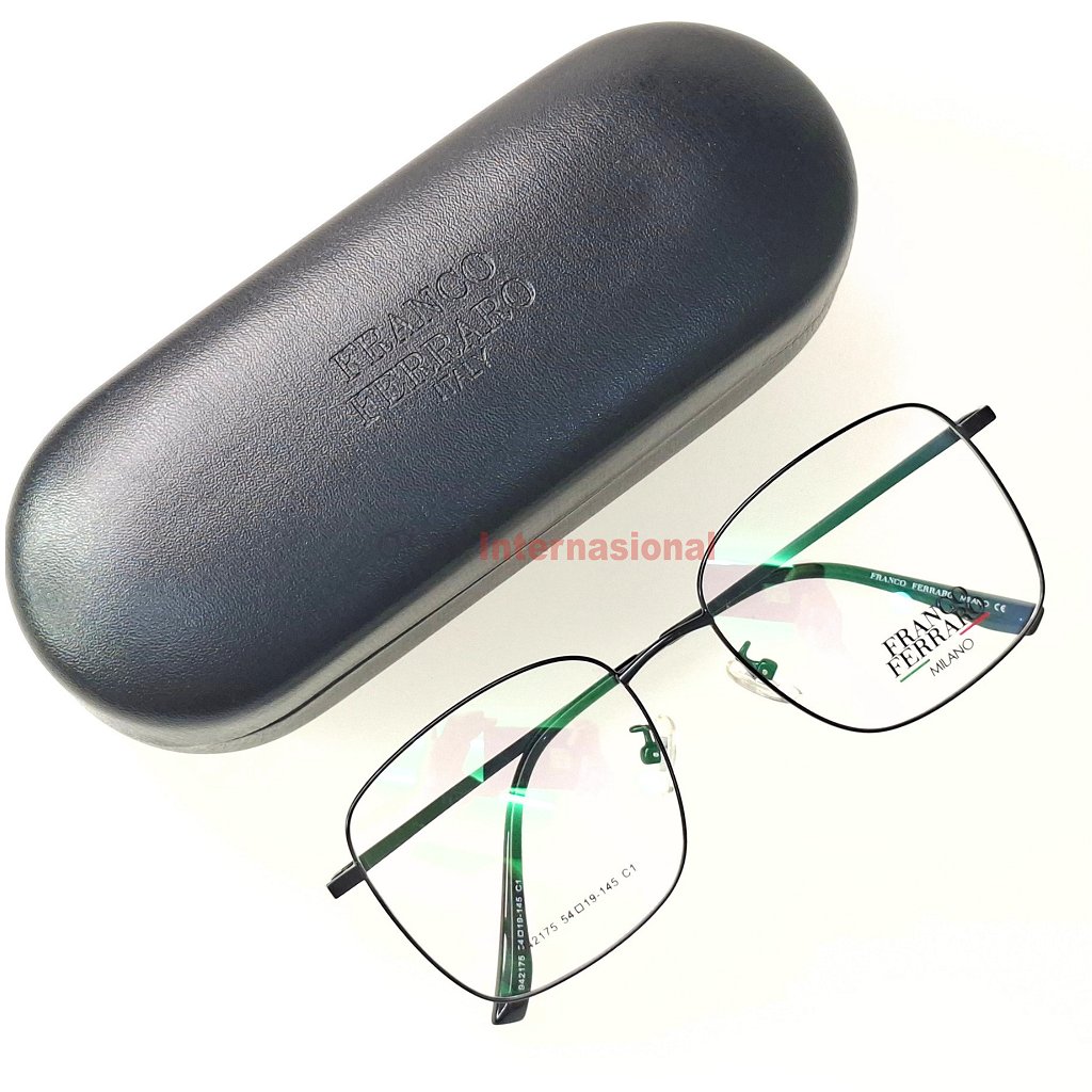 FRANCO FERRARO MILANO 942175 Frame Kacamata Branded Italy Original Unisex