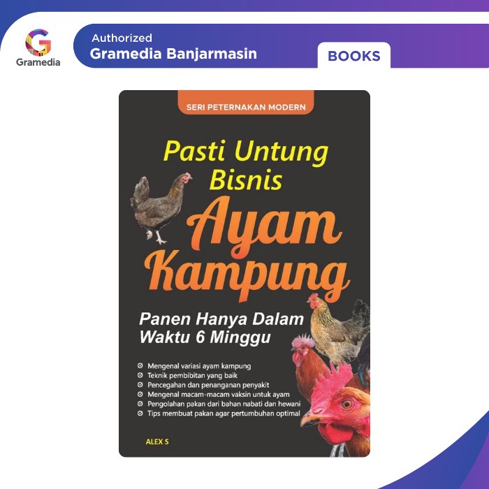Gramedia Banjarmasin - Pasti Untung Bisnis Ayam Kampung