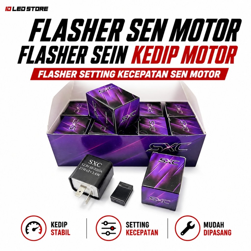 FLASHER SEN MOTOR FLASHER SEIN KEDIP MOTOR FLASHER SETTING KECEPATAN SEN MOTOR