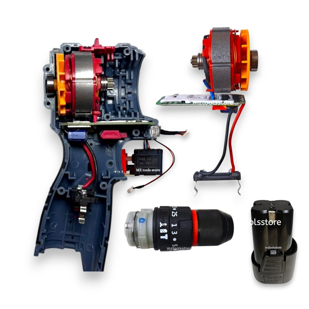 SPAREPART BOR 16,8V DAGMARA ECOSEN APR MOKETA MODUL ESC SWITCH DINAMO BRUSHLESS