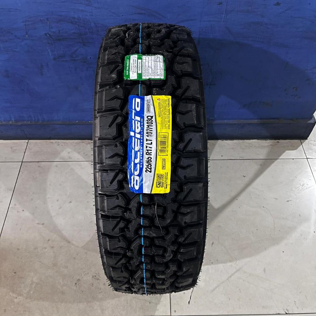 Ban Tire Accelera Omikron C/T 225/65 R17LT 107H Q untuk Crv Gen 3 Hilux Ban Kasar Medan Lumpur