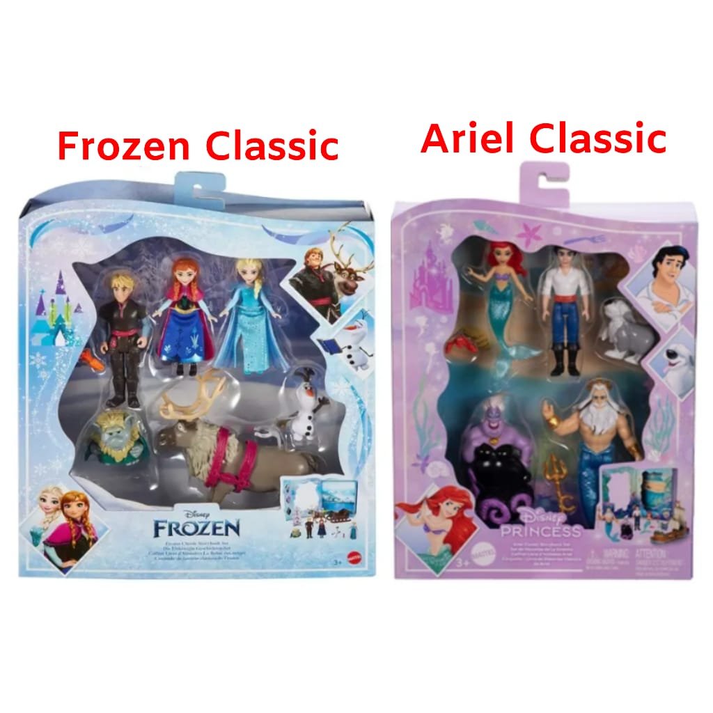 Mainan Anak Disney Princess Set Frozen Classic Story Book
