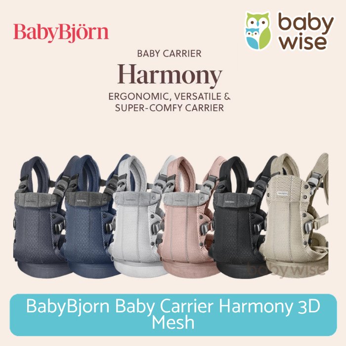 BabyBjorn Baby Carrier Harmony 3D Mesh - Gendongan Bayi