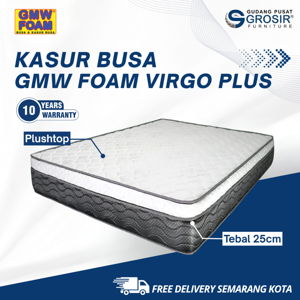 GMW Foam - Kasur Busa - Virgo Plush Top - Gudang Semarang