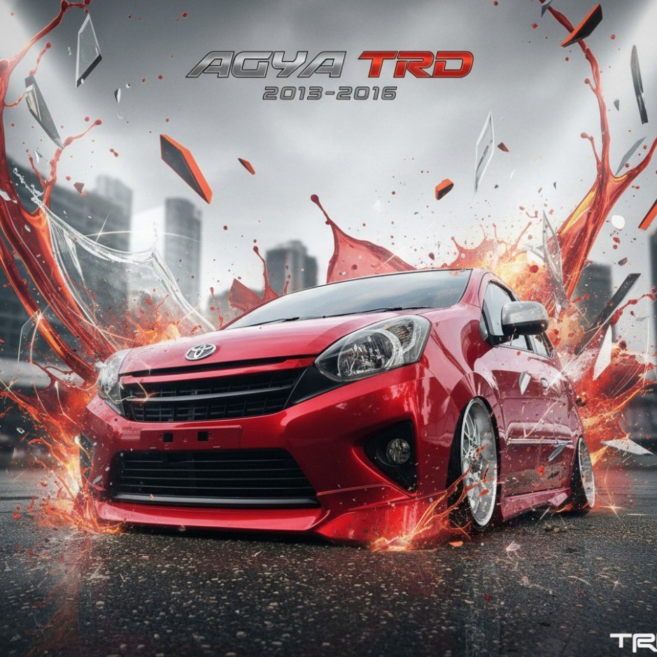 bodikit BODYKIT AGYA TRD 2013-2014-2015-2016 AGYA TRD Grade-A