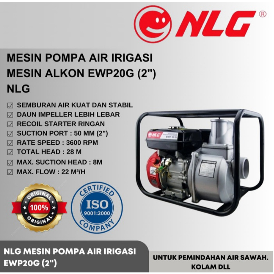 Pompa Air Alkon NLG 200G 2 Inch