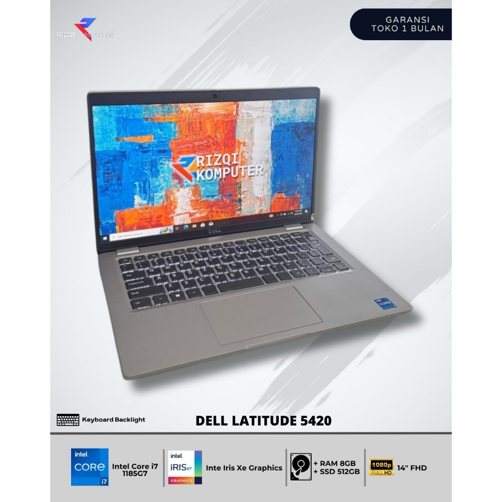 Dell Latitude 5420 Intel Core i7-1185G7 RAM 8GB SSD 512GB ALL