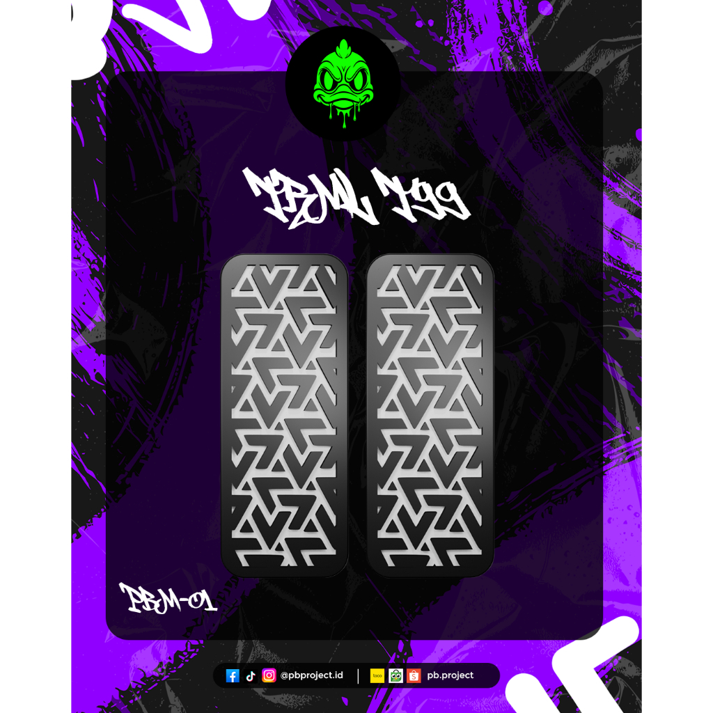 Panel TRML T99 Multi Motif | Panel Mod 3D Print Custom