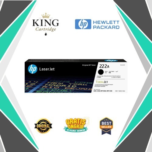 Tinta Printer HP 222A LaserJet Toner Cartridge