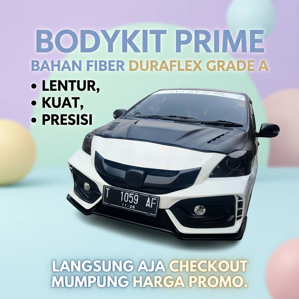 MURAH bemper custom vios gen2 model civic turbow