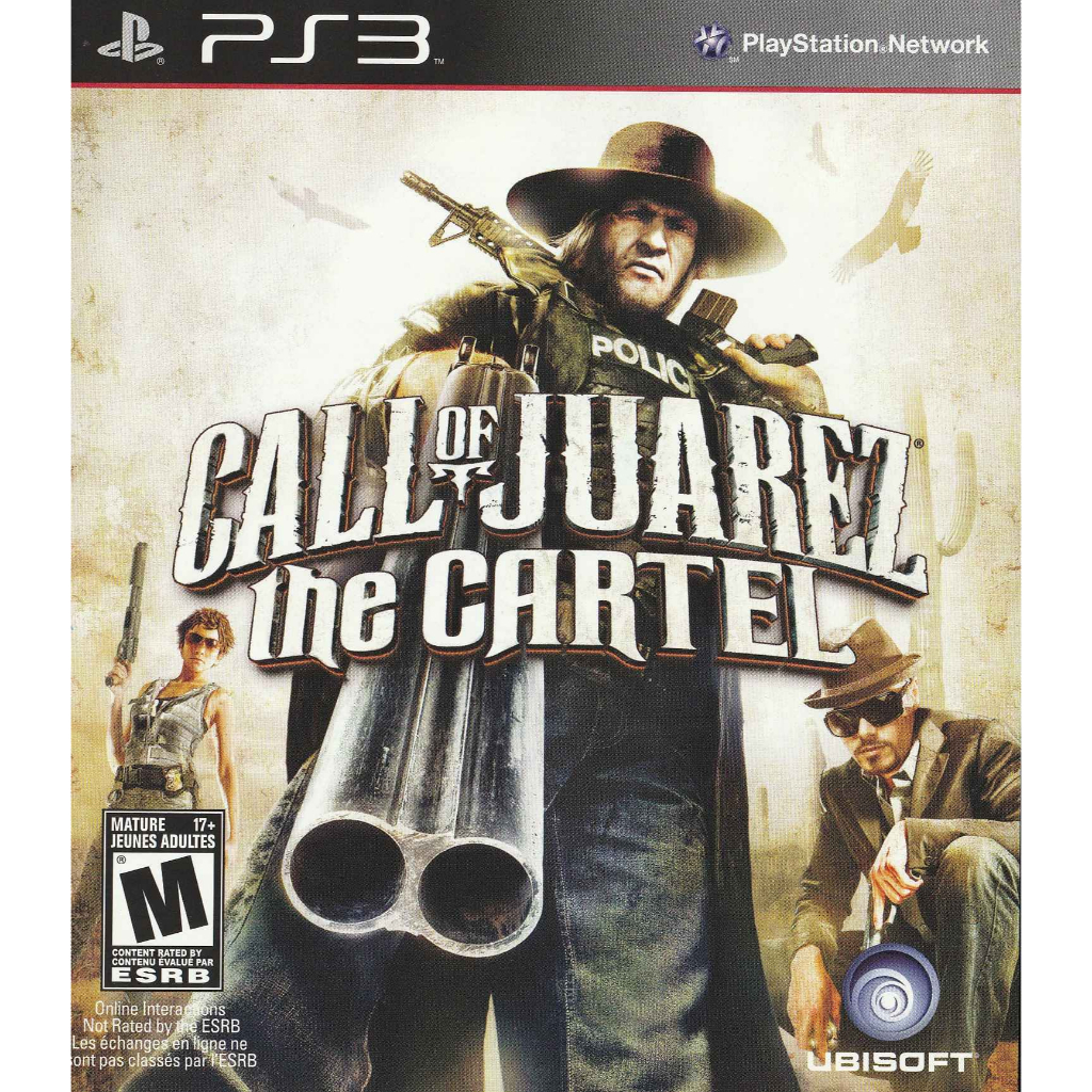 KASET GAME PS3 PKG CALL OF JUAREZ THE CARTEL