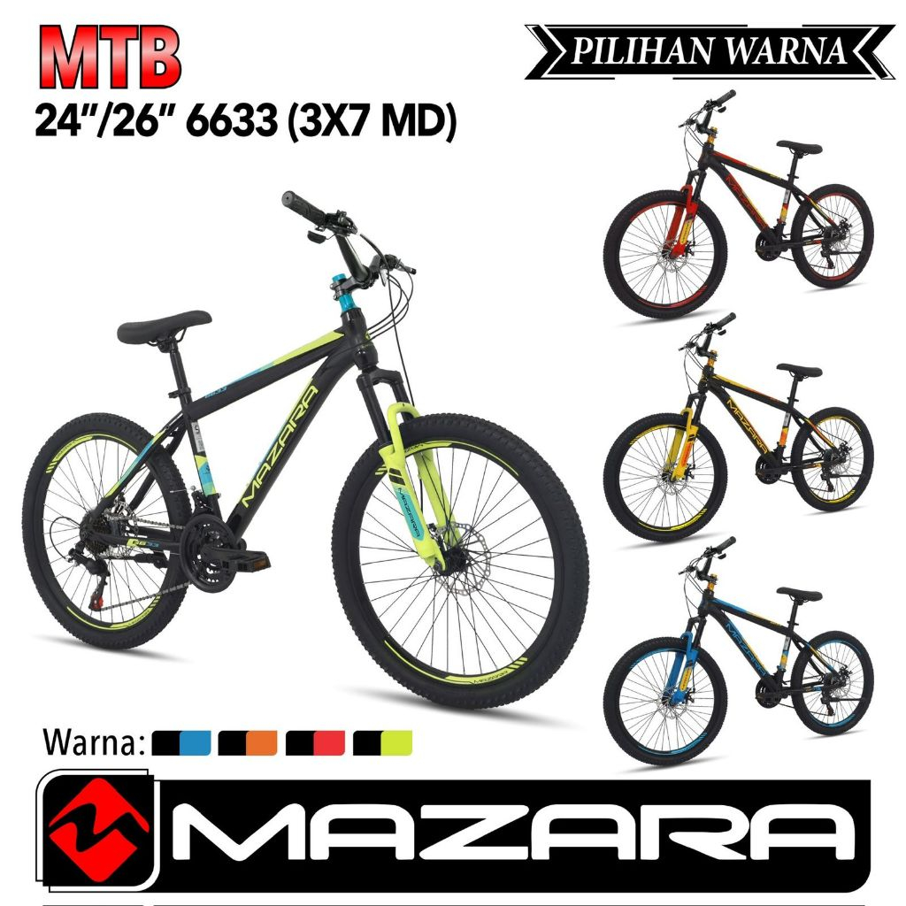 SEPEDA GUNUNG MTB 26 MAZARA 6633