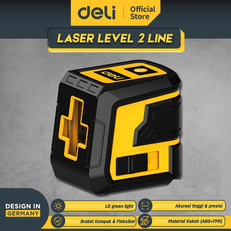 Deli Laser Level 5 Lines / Laser Level 5 Garis EDL332305