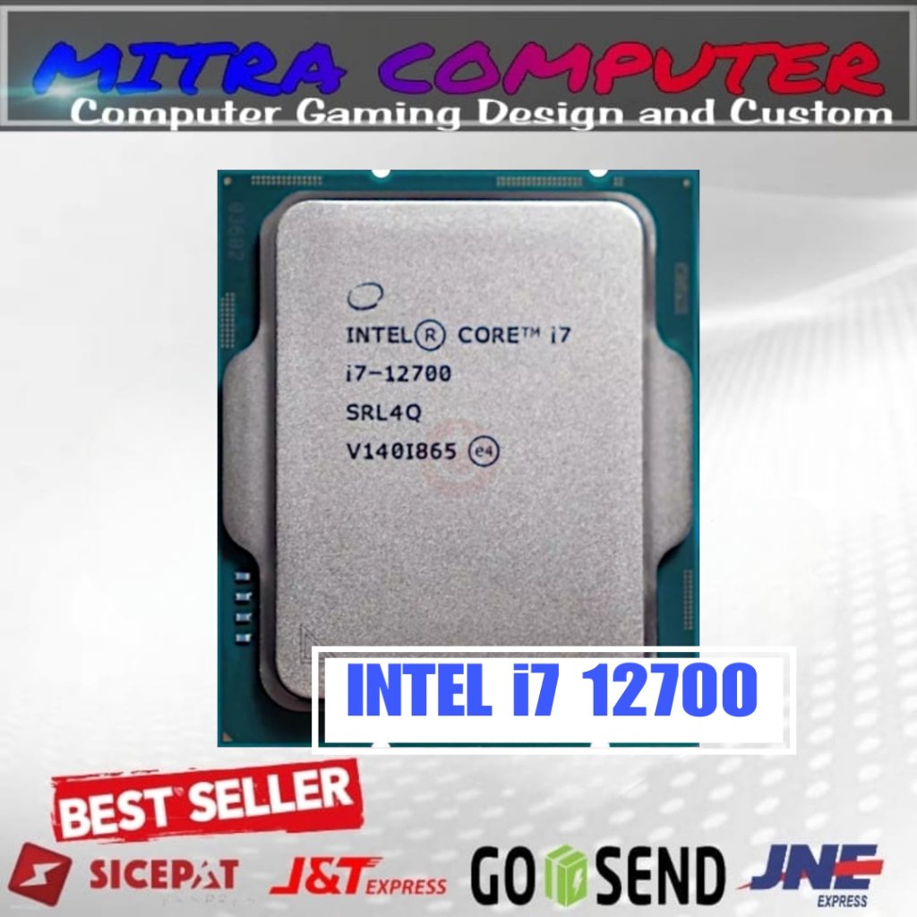 Prosesor Intel Core i7 12700 i7 12700F Tray Gen 12