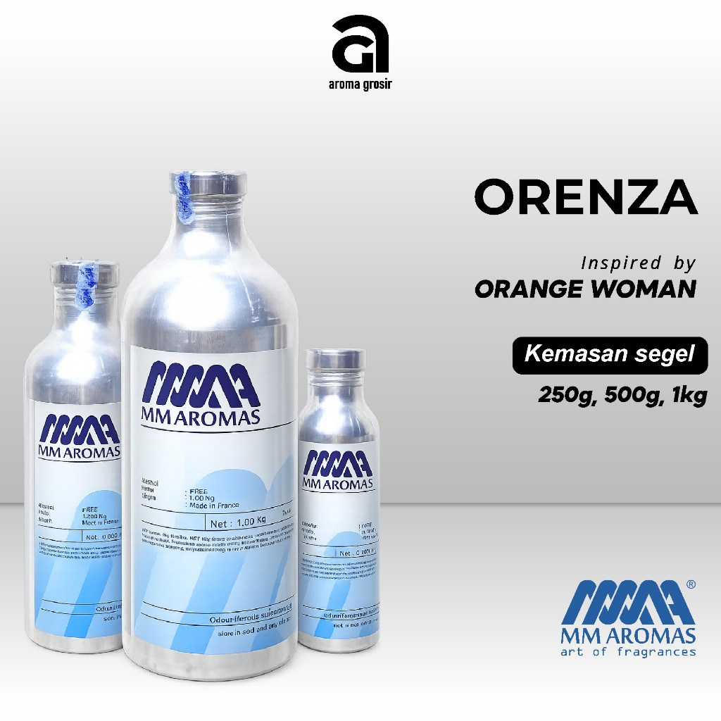 Bibit MMAROMAS Orenza Inspired by Orange Woman Kemasan Segel