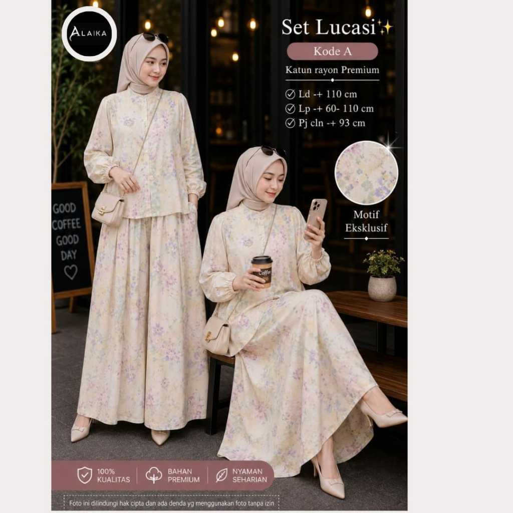 Gamis Set Lucasi Type A