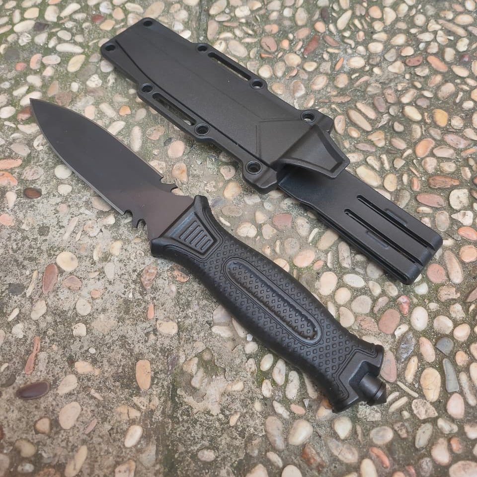 Pisau Survival Columbia 2928A Outdoor Bushcraft Import