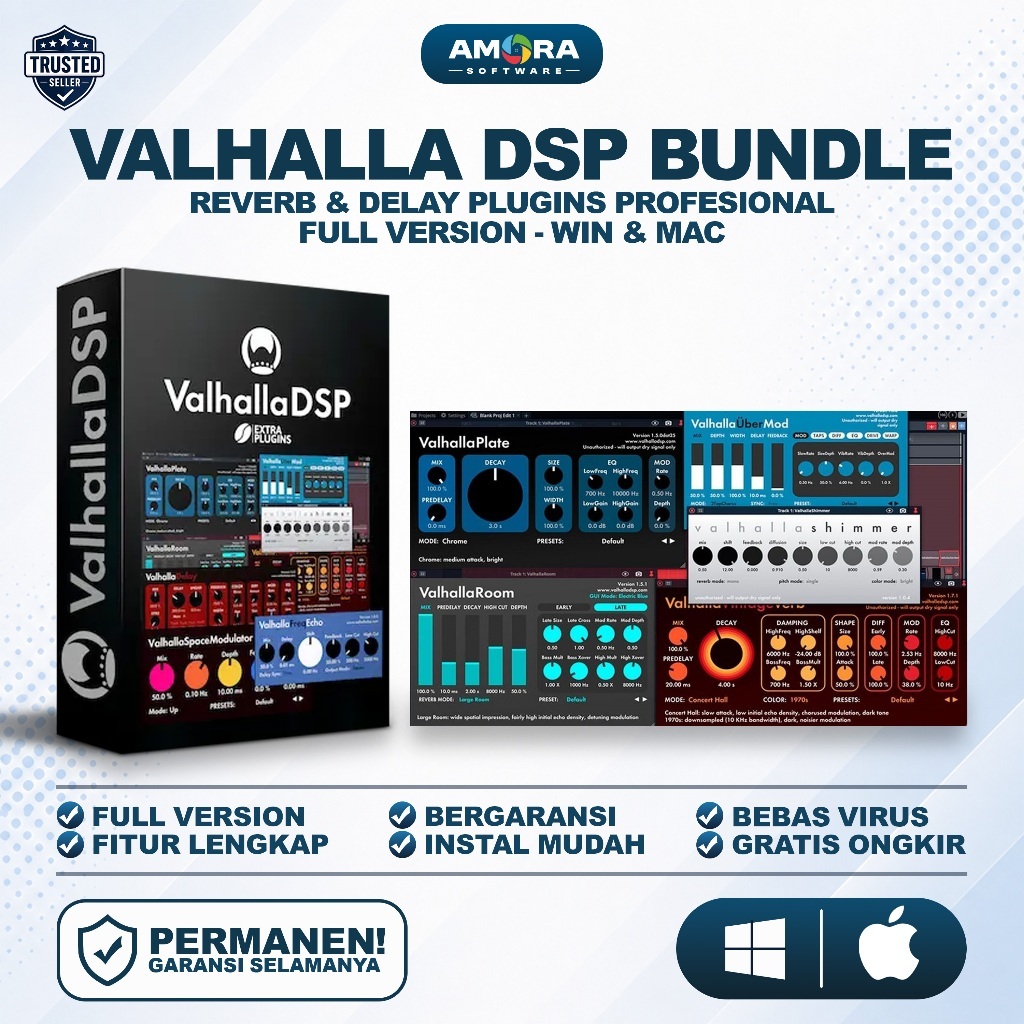 Valhalla DSP Bundle Full Version Plugin Mixing Mastering