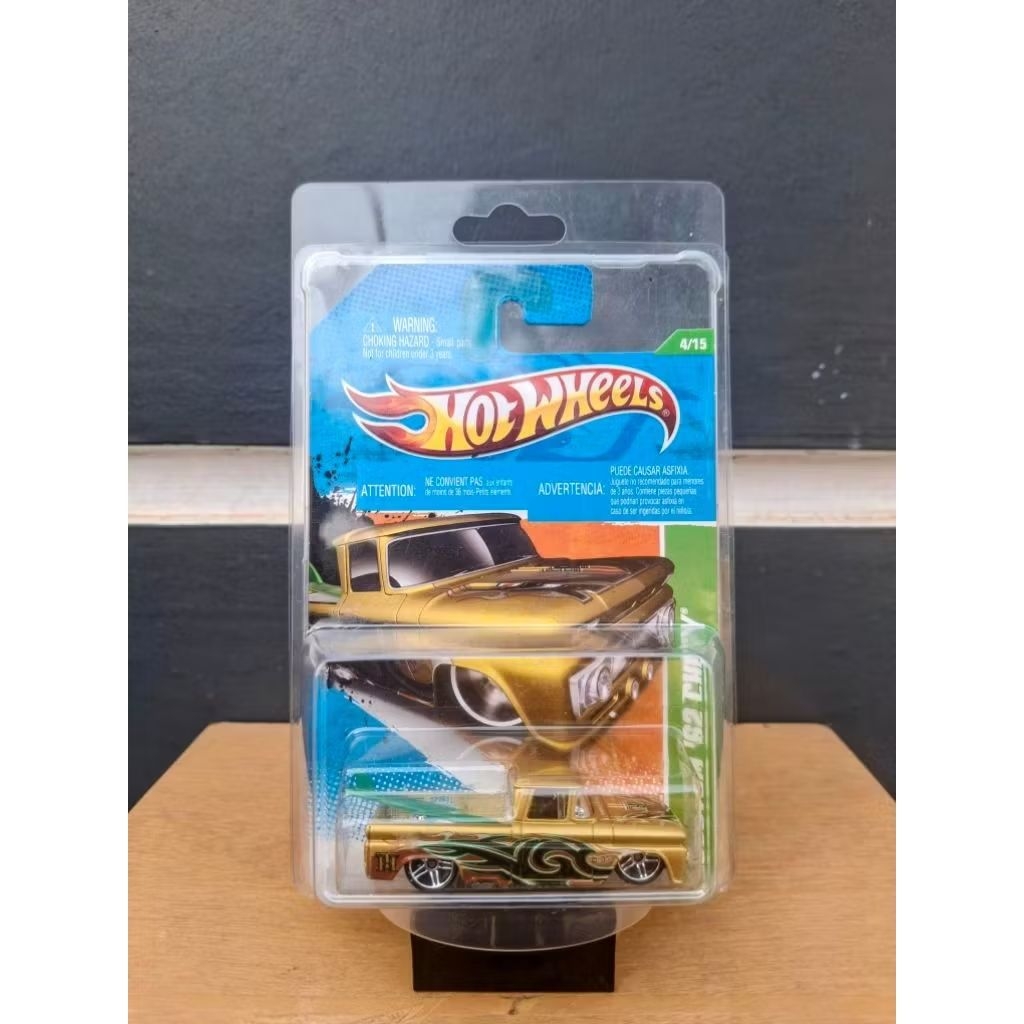 HOTWHEELS Treasure Hunts 11 #054 Custom '62 Chevy Pickup - 2011